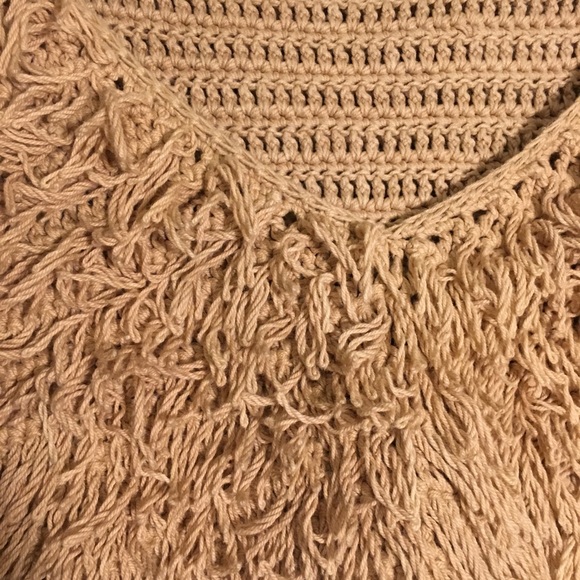 SOLD✖️Vintage Hand-Made Shag Sweater - Picture 3 of 4